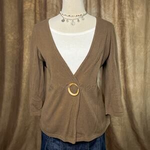 Vintage Y2K Layered Top Diamond Knit Cardigan Sweater Coastal Academia Boho